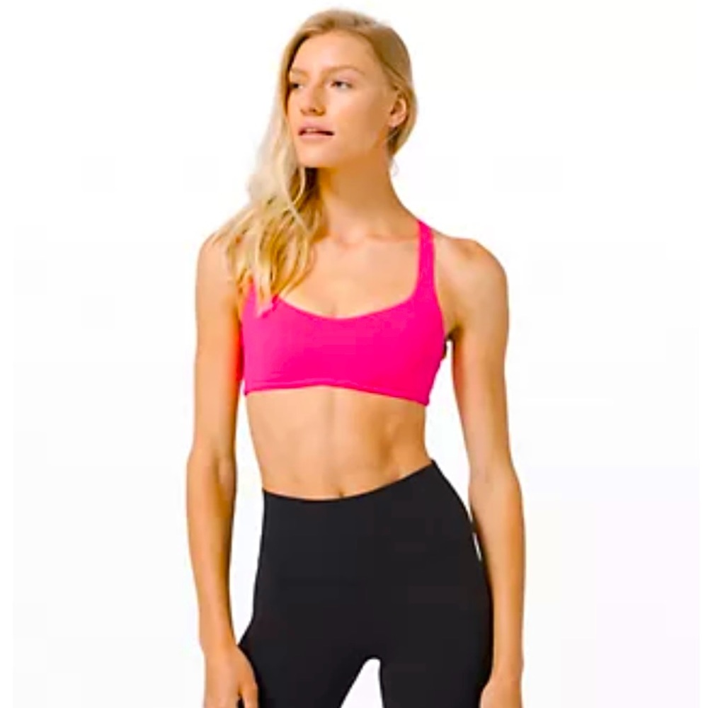 lululemon | Free to Be Bra-Wild Pink Sz4